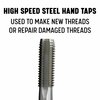 Drill America 1-5/8in-14 UNS HSS Plug Tap and 1-1/2in HSS 1/2in Shank Drill Bit Kit POUFS1-5/8-14